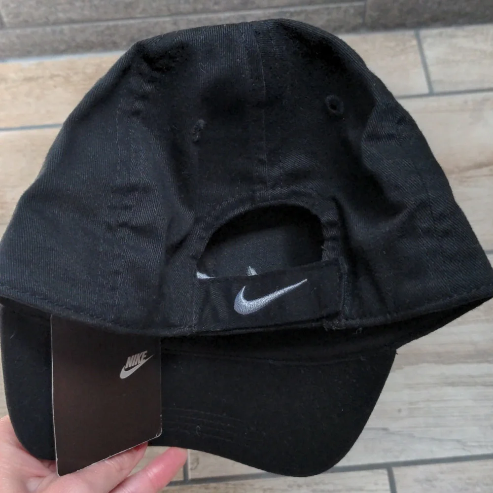 NEW Kids' Black Nike Adjustable Baseball Cap / Hat